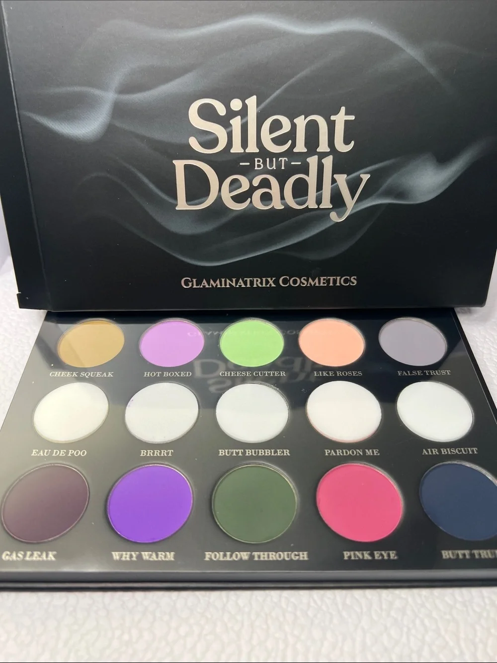 Glaminatrix Cosmetics Silent But Deadly Colorful and Fun Palette